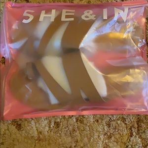 One Sided Toe Ring Slip On Flat Sandals